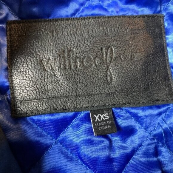 Aritzia Wilfred Free BOBINE Lambskin Moto Leather jacket - Picture 11 of 14